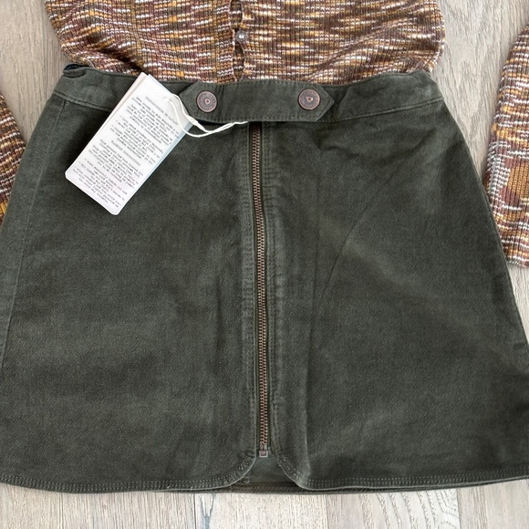 Zara Other - Zara Girls Mini Skirt - Olive/Army Green Size 10